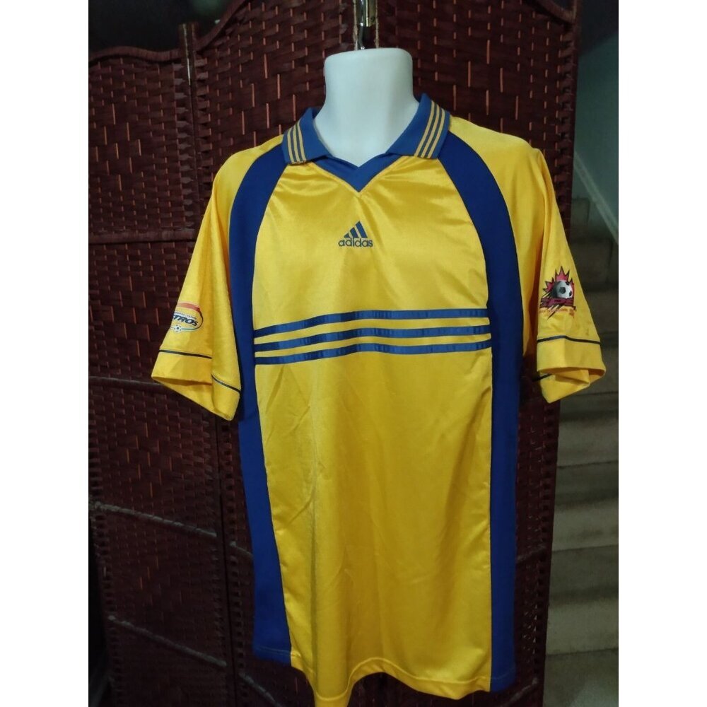 Rare Vintage North York Astros Soccer Jersey CPSL 90s Canadian Soccer League LG